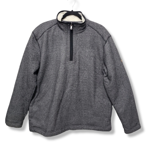 ORVIS Men's Fleece Quarter Zip Pullover, Size L - Picture 3 of 14
